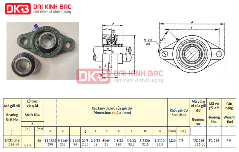 gối đỡ vòng bi ucfl 216