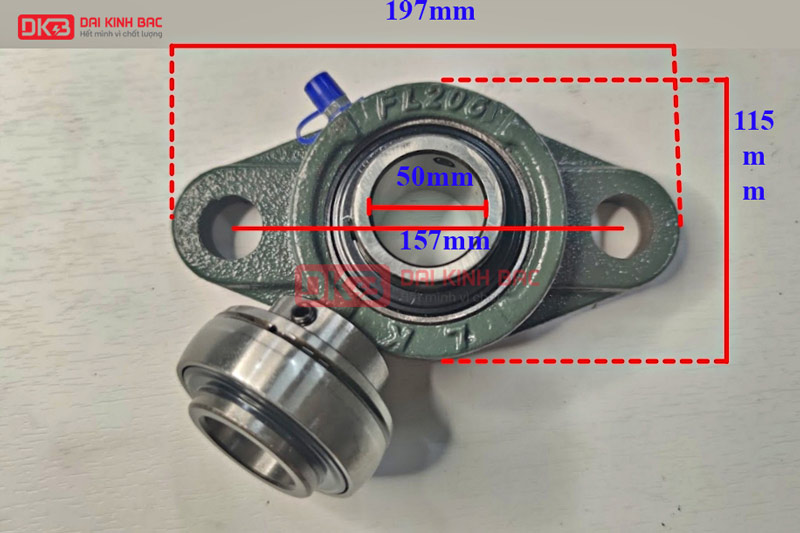 gối đỡ vòng bi ucfl 210