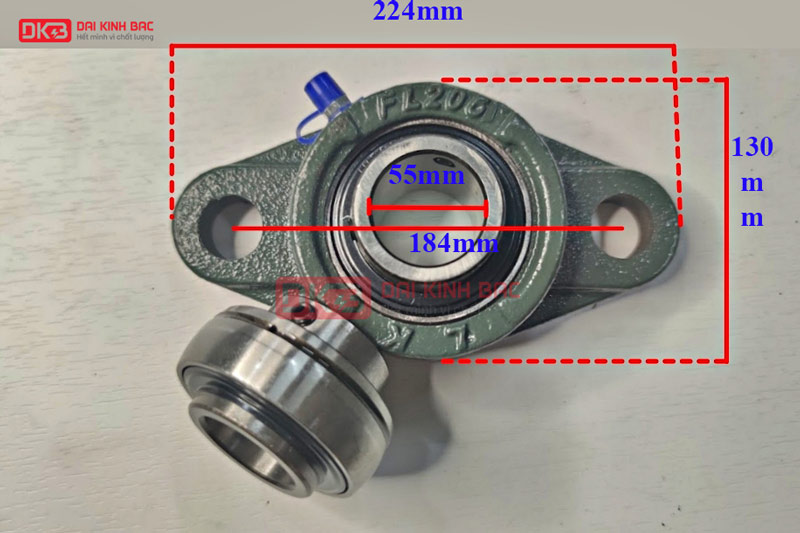 gối đỡ vòng bi ucfl 211