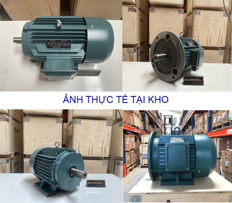 ảnh thục tế mô tơ điện 3 pha 45kw 60hp