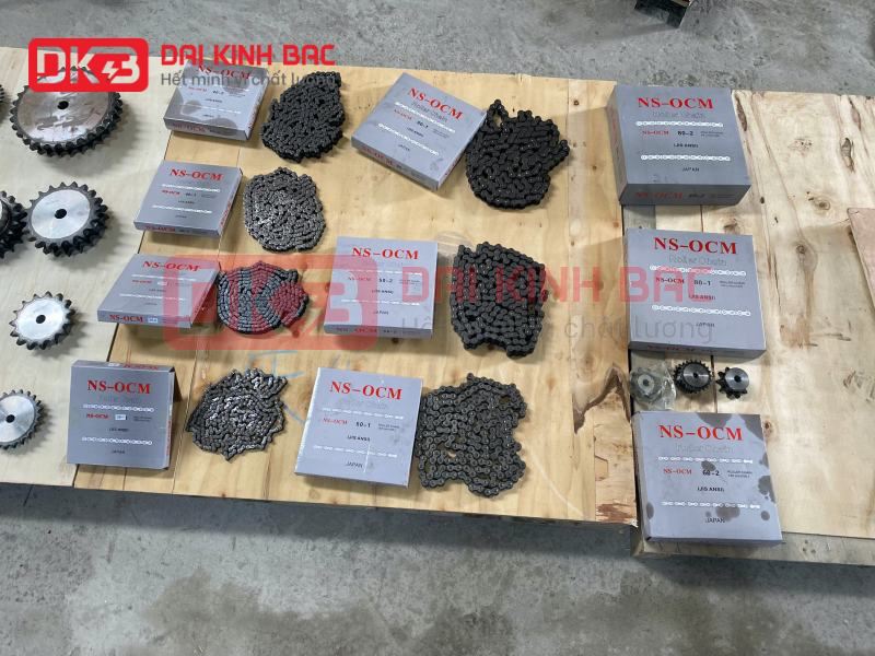 ảnh tại kho xích inox công nghiệp chuẩn Ansi