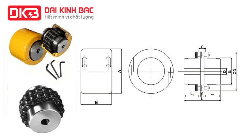 Khớp Nối Xích KC Chính Hãng, Giá Tốt