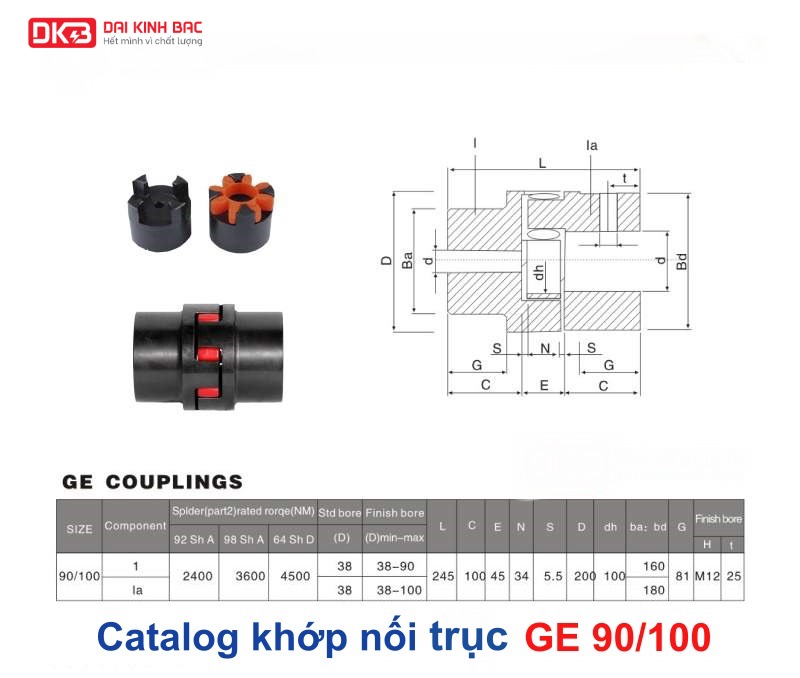 bản vẽ chi tiết khớp nối khớp nối trục GE