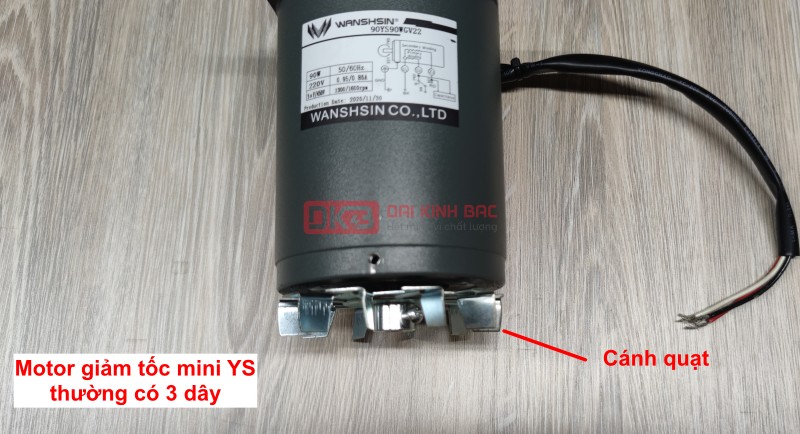 Motor giảm tốc mini YS