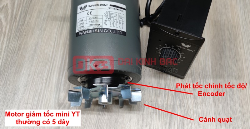 Motor giảm tốc mini YT