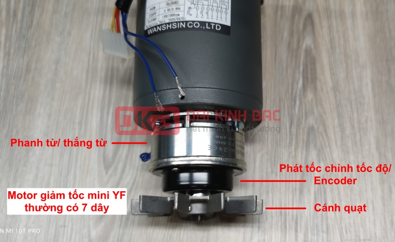 Motor giảm tốc mini YF