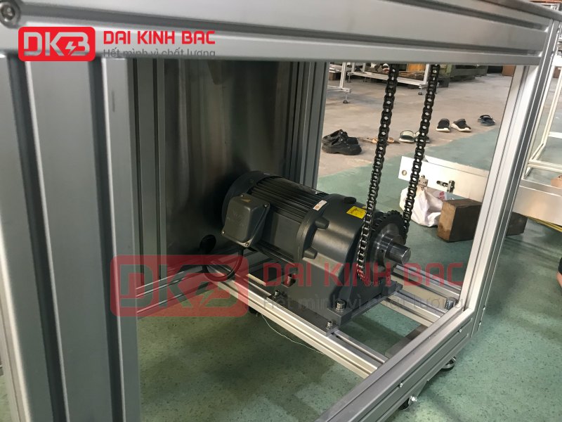 ứng dụng xích inox công nghiệp 41 bước xích 12.700