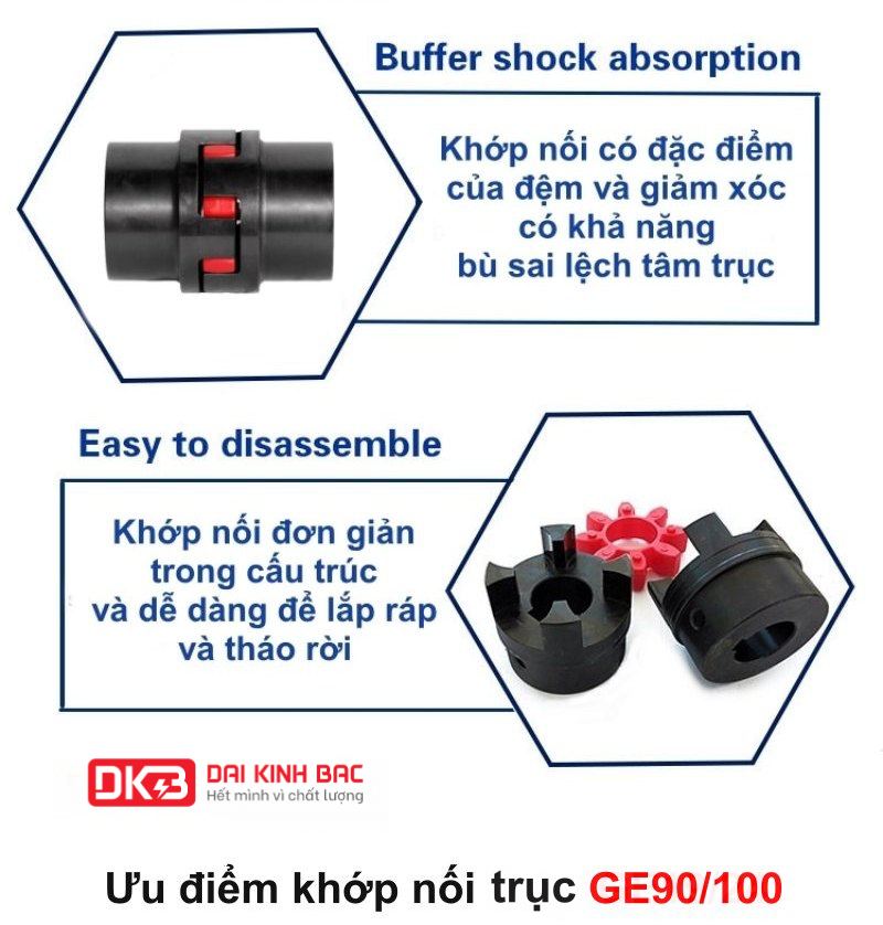ưu điểm vượt trội khớp nối trục GE